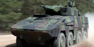 Uzina Automecanica Moreni si producatorul german Rheinmetall au infiintat o societate mixta prin care vor fi produse vehicule blindate 8X8